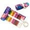Wrapables Pencil Roll Organizer, Colored Pencil Wrap Pouch (72 slots)